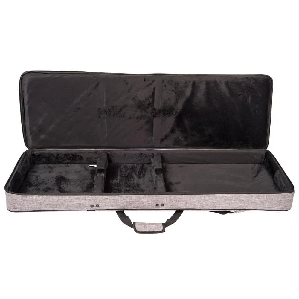 Kinsman Ultima™ Hardshell Bass Guitar Bag ~ Grey - Richards Guitars Of Stratford Upon Avon