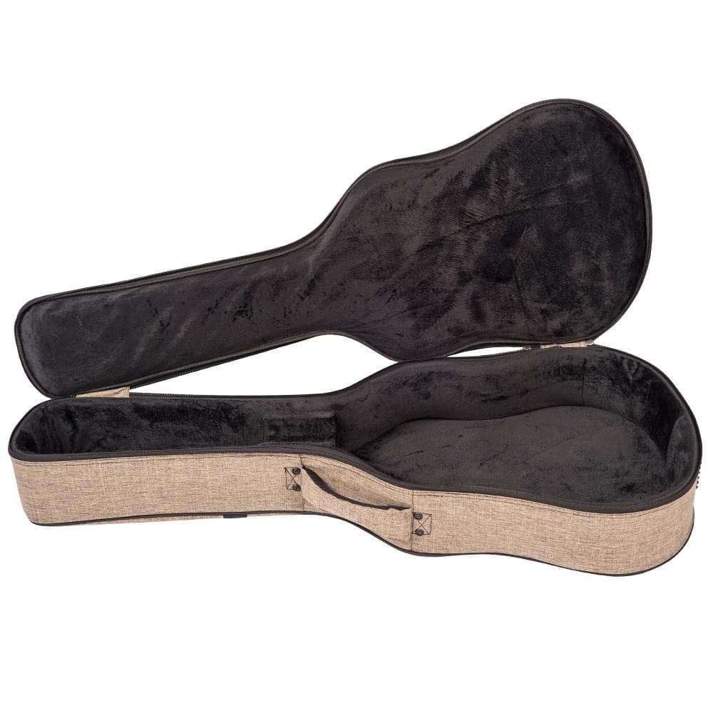 Kinsman Ultima™ Hardshell Dreadnought Guitar Bag ~ Brown - Richards Guitars Of Stratford Upon Avon