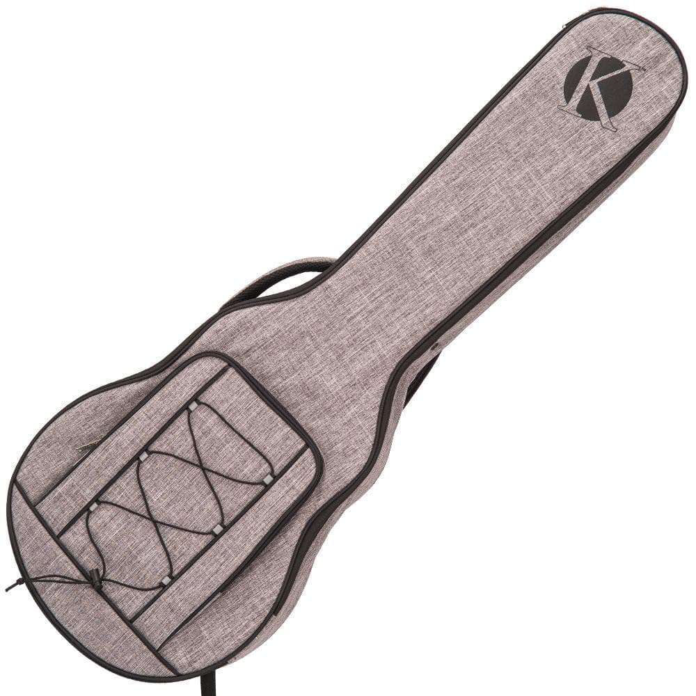 Kinsman Ultima™ Hardshell V100 Style Guitar Bag ~ Grey - Richards Guitars Of Stratford Upon Avon