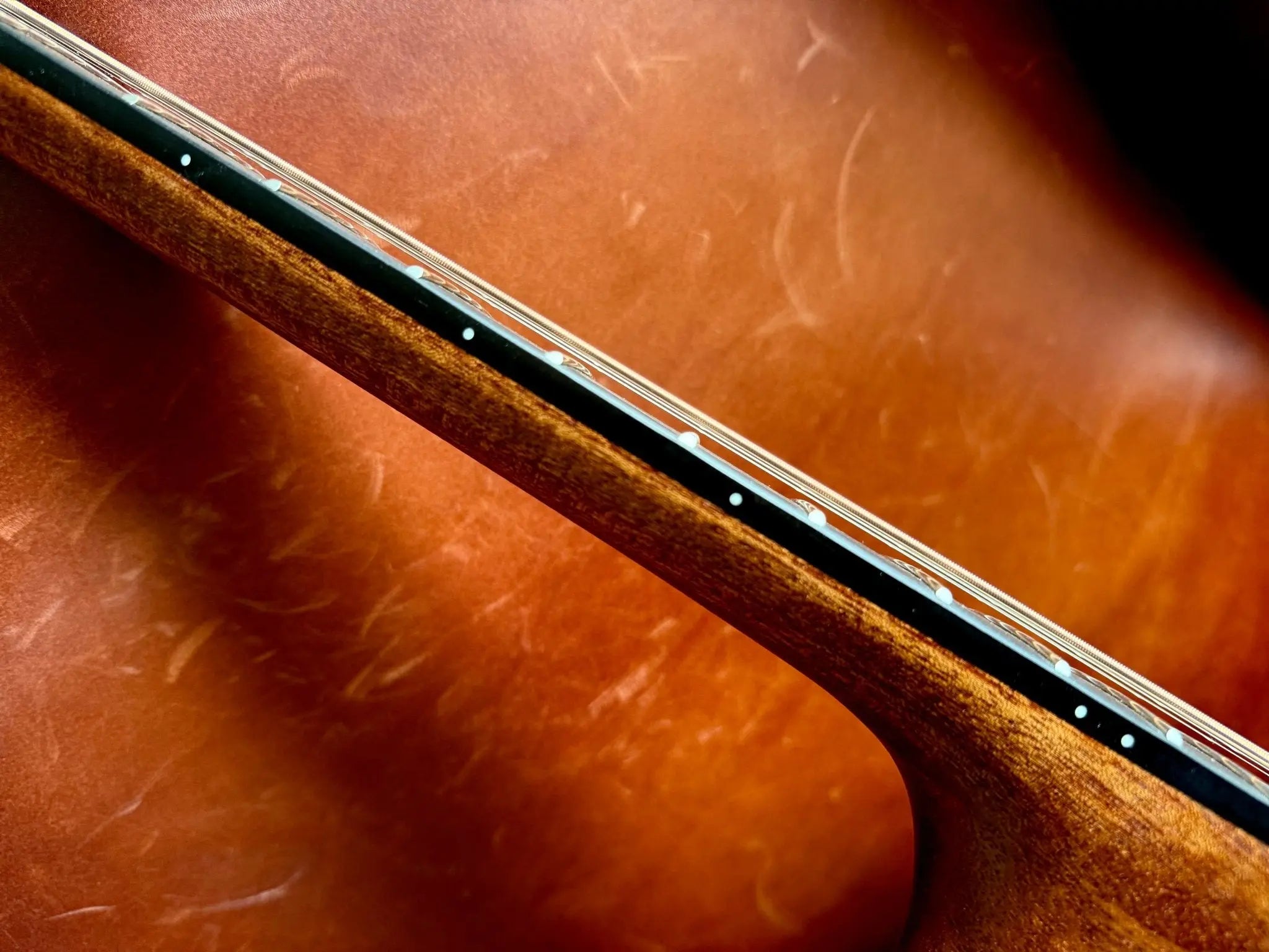 LAG Sauvage Auditorium Acoustic Guitar - Richards Guitars Of Stratford Upon Avon