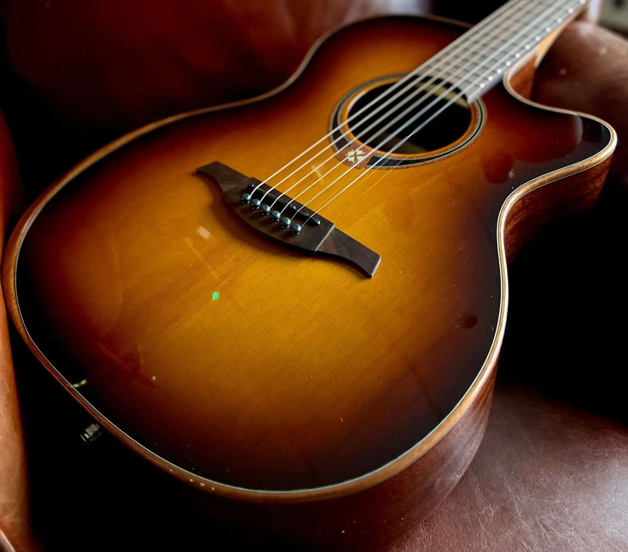 LAG T118ABCE - BRS Special Edition With Bevel. Exuisite Luxury Electro Acoustic Guitar - Richards Guitars Of Stratford Upon Avon