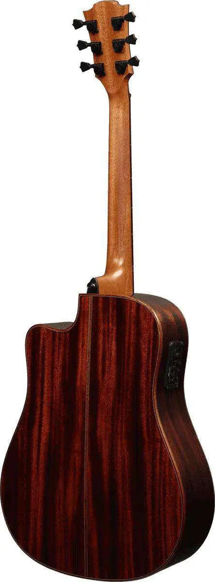 LAG TRAMONTANE 118 T118DCE - BRS DREADNOUGHT CUTAWAY ELECTRO BROWN SHADOW - Richards Guitars Of Stratford Upon Avon