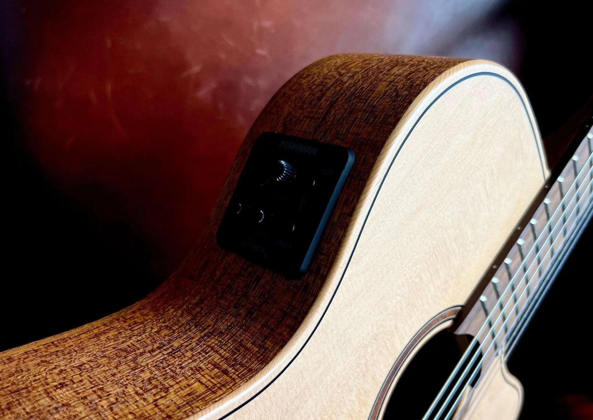 LAG TRAMONTANE TN170ASCE COUNTRY AUDITORIUM SLIM CUTAWAY Nylon Electro - Richards Guitars Of Stratford Upon Avon