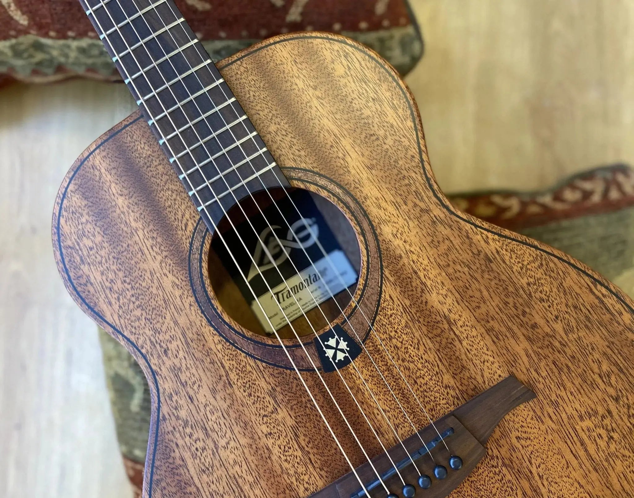 LAG TRAVEL STANDARD TRAVEL - KAE TRAVEL KHAYA ELECTRO - Richards Guitars Of Stratford Upon Avon