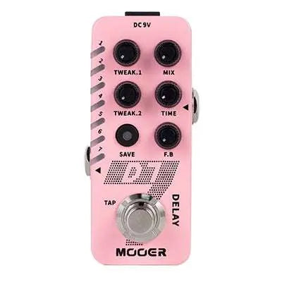 MOOER D7 DIGITAL DELAY MICRO FX PEDAL - Richards Guitars Of Stratford Upon Avon