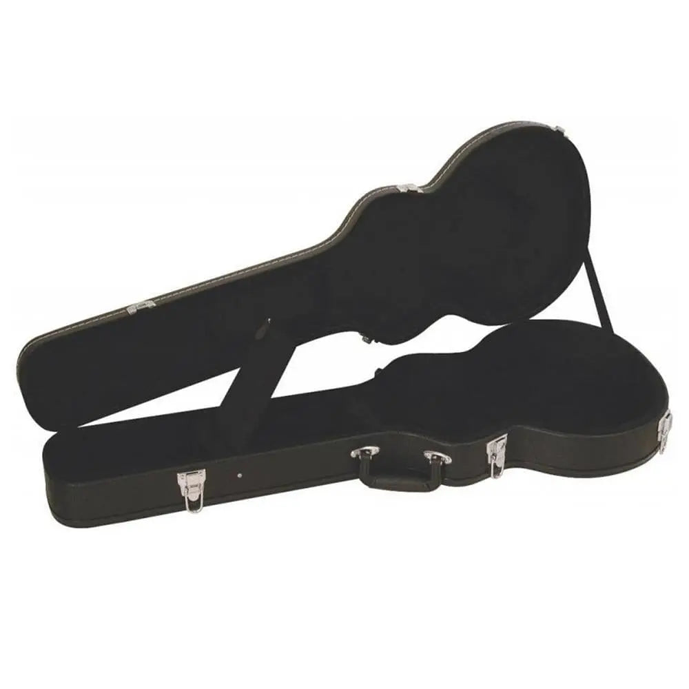 On Stage Hardshell Guitar Case ~ Single C/A Electric ~ Black - Richards Guitars Of Stratford Upon Avon