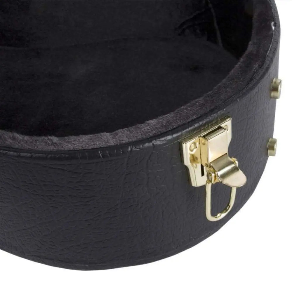 On Stage Hardshell Semi Acoustic Guitar Case ~ Black - Richards Guitars Of Stratford Upon Avon