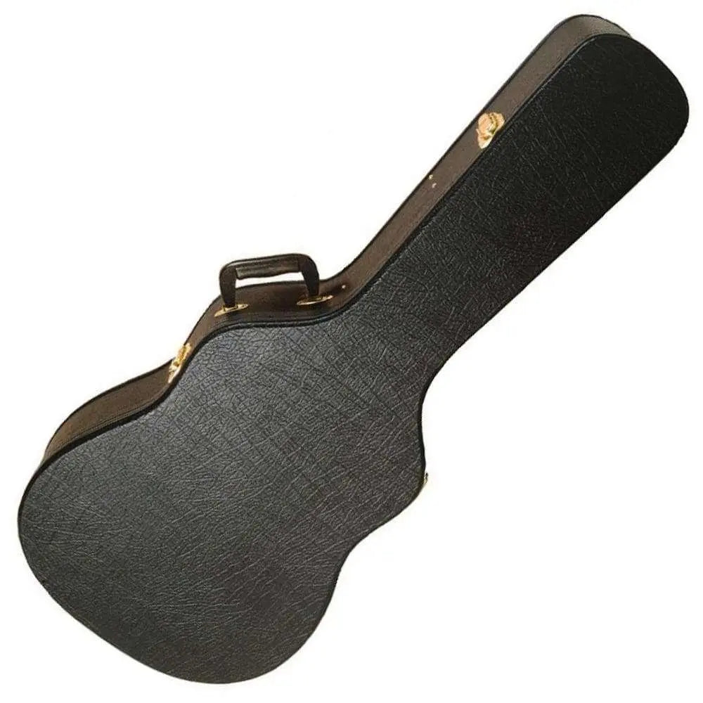 On Stage Hardshell Semi Acoustic Guitar Case ~ Black - Richards Guitars Of Stratford Upon Avon