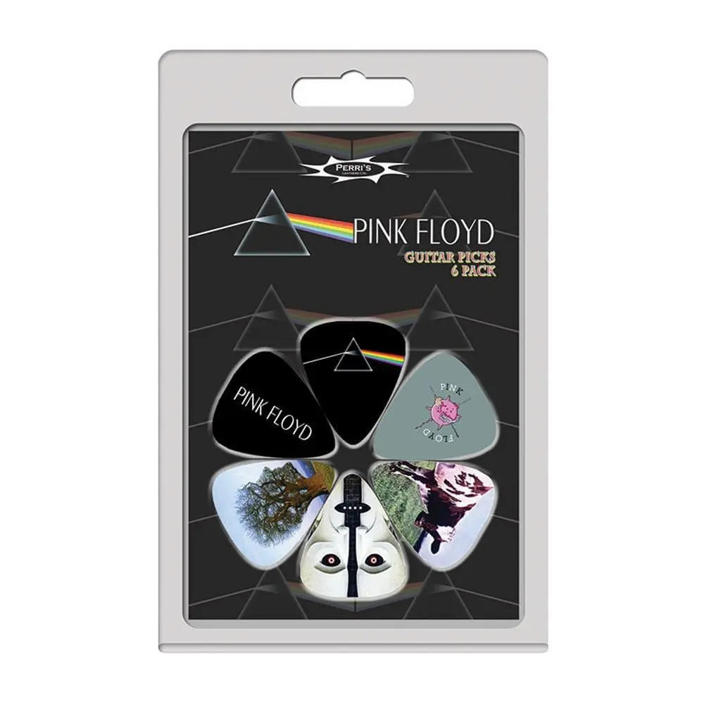 Perri's  6 Pick Pack ~ Pink Floyd Dark Side - Richards Guitars Of Stratford Upon Avon