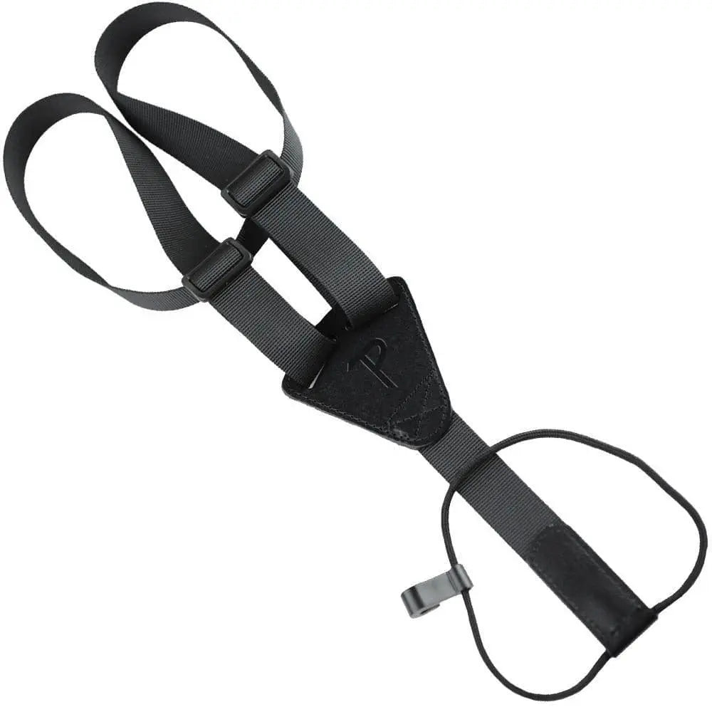 Perris Hope Collection Ukulele Strap ~ Black - Richards Guitars Of Stratford Upon Avon
