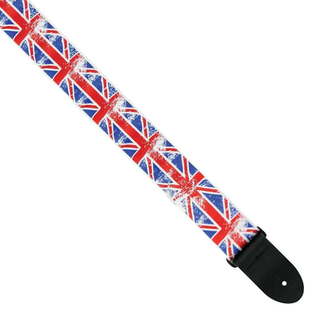 Perri's Jacquard Guitar Strap ~ Union Flag - Richards Guitars Of Stratford Upon Avon