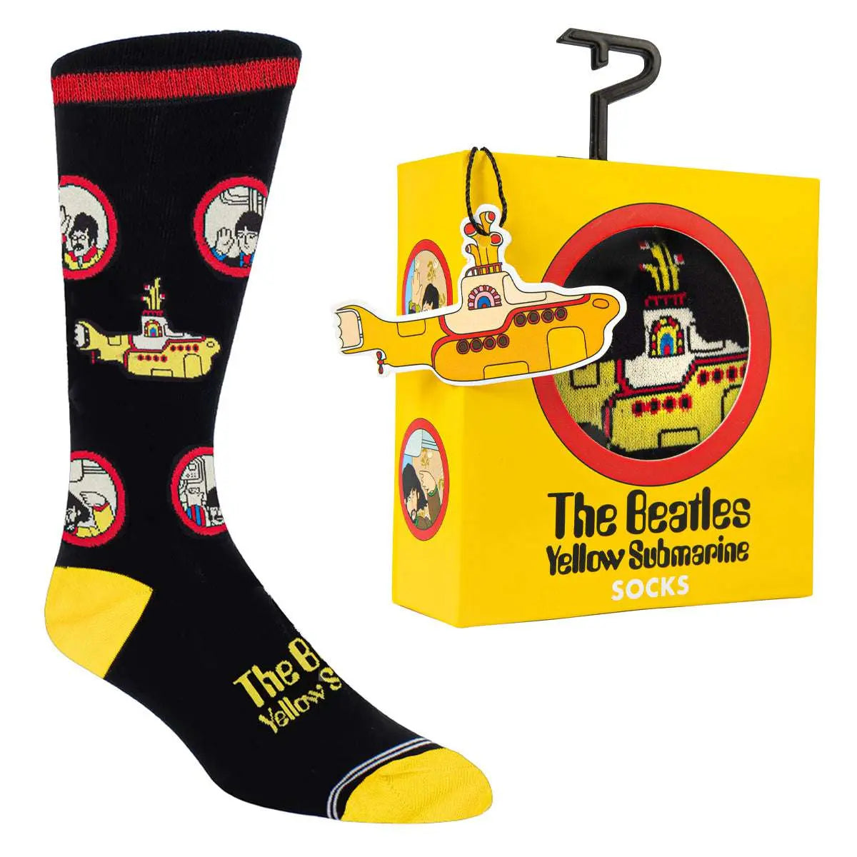 Perri's Licensed Sock Gift Box ~ Yellow Submarine - Richards Guitars Of Stratford Upon Avon