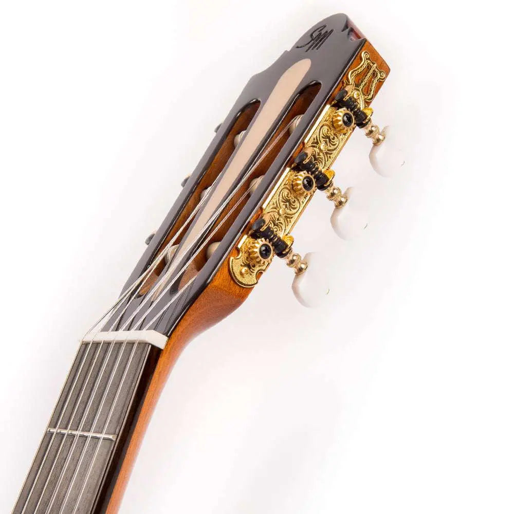 Santos Martinez Preludio Classic Guitar ~ Natural High Gloss - Richards Guitars Of Stratford Upon Avon