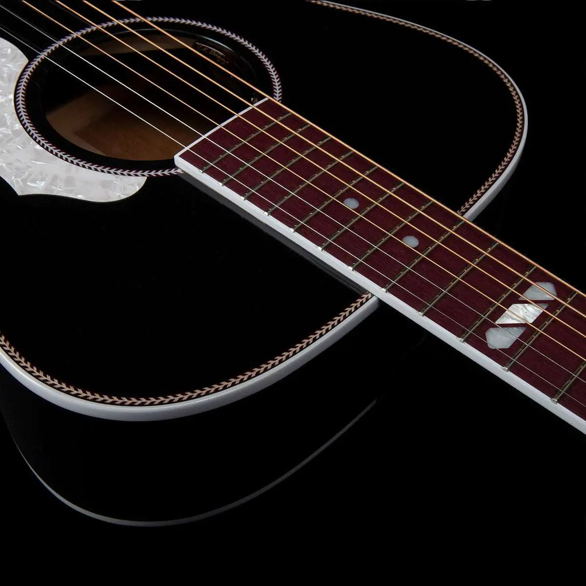 Seagull Artist LTD Electro - Acoustic Guitar ~ Tuxedo Black Anthem with Bag - Richards Guitars Of Stratford Upon Avon