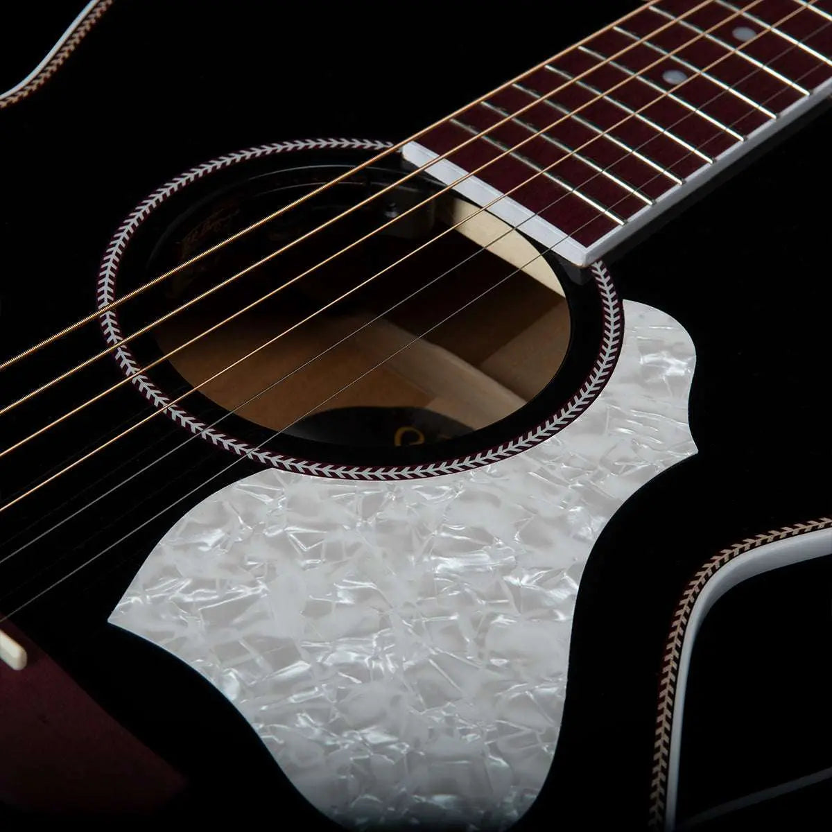 Seagull Artist LTD Electro - Acoustic Guitar ~ Tuxedo Black Anthem with Bag - Richards Guitars Of Stratford Upon Avon