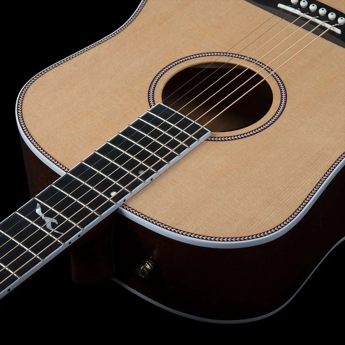 Seagull Artist Mosaic Anthem Electro - Acoustic Guitar ~ Natural with Bag - Richards Guitars Of Stratford Upon Avon