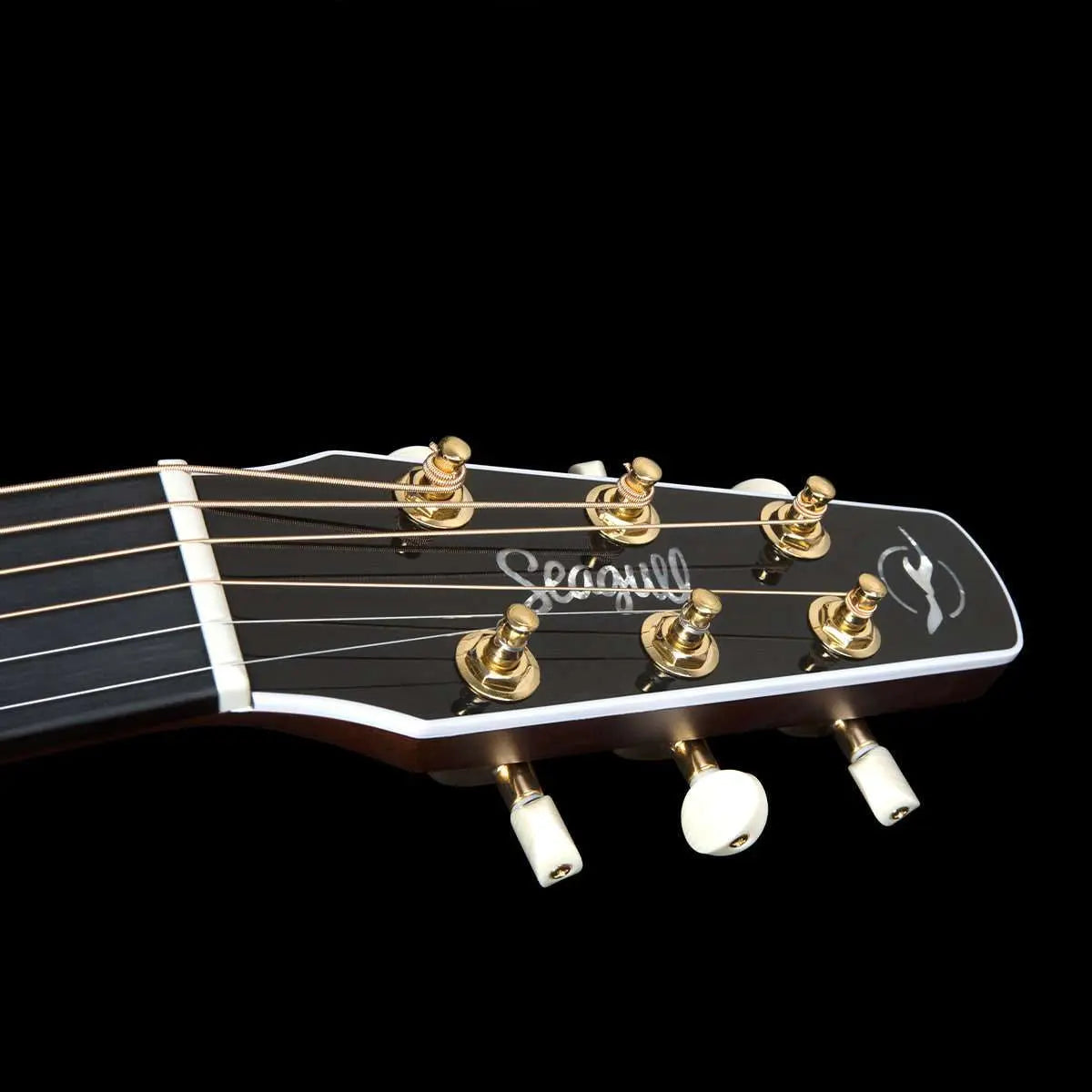 Seagull Artist Peppino Signature C/A Electro - Acoustic Guitar ~ Bourbon Burst with Bag - Richards Guitars Of Stratford Upon Avon