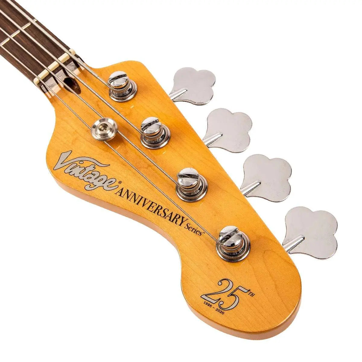 Vintage 25th Anniversary Series VJ74 Edition 2 Bass ~ Silver Burst - Richards Guitars Of Stratford Upon Avon