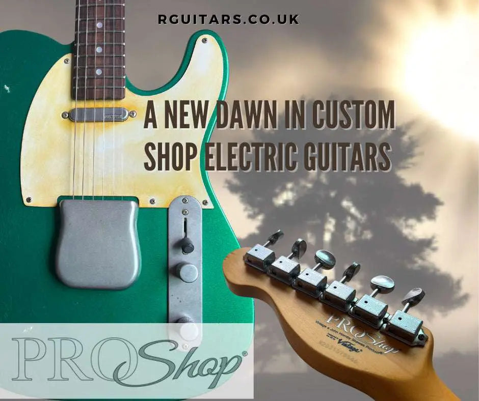 Vintage ProShop "New Dawn" Green Custom - Richards Guitars Of Stratford Upon Avon