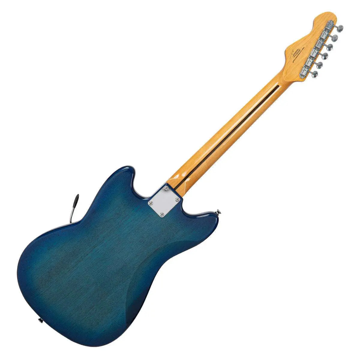 Vintage REVO Series 'Colt' HS Duo Electric Guitar ~ Blueburst - Richards Guitars Of Stratford Upon Avon