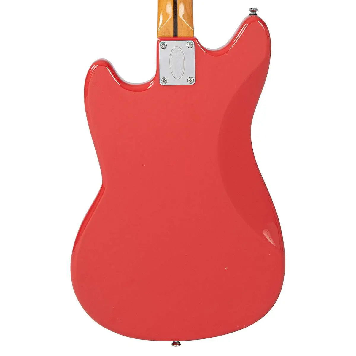Vintage REVO Series 'Colt' HS Duo Electric Guitar ~ Firenza Red - Richards Guitars Of Stratford Upon Avon