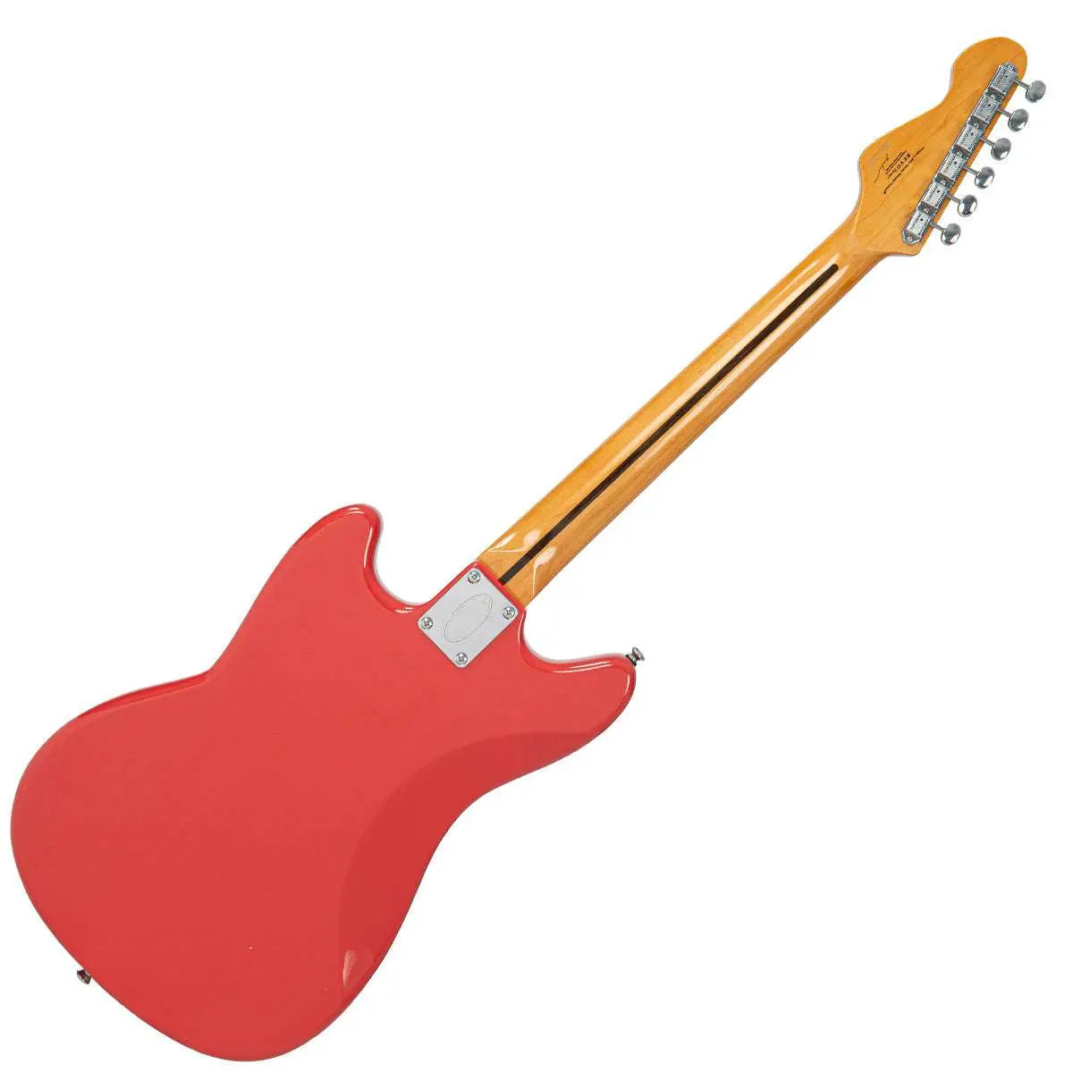 Vintage REVO Series 'Colt' HS Duo Electric Guitar ~ Firenza Red - Richards Guitars Of Stratford Upon Avon