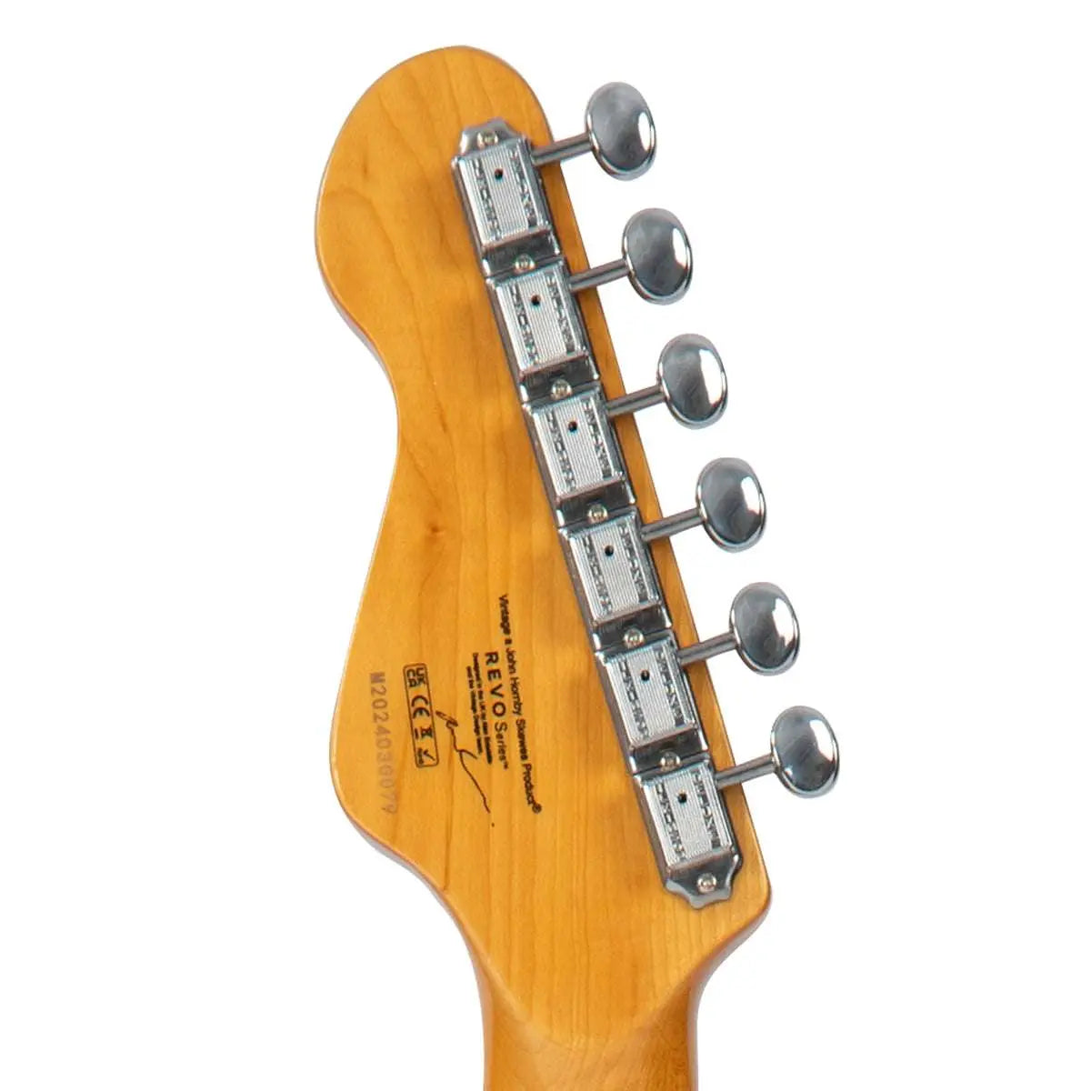 Vintage REVO Series 'Colt SS Twin' ~ Bayview Blue - Richards Guitars Of Stratford Upon Avon