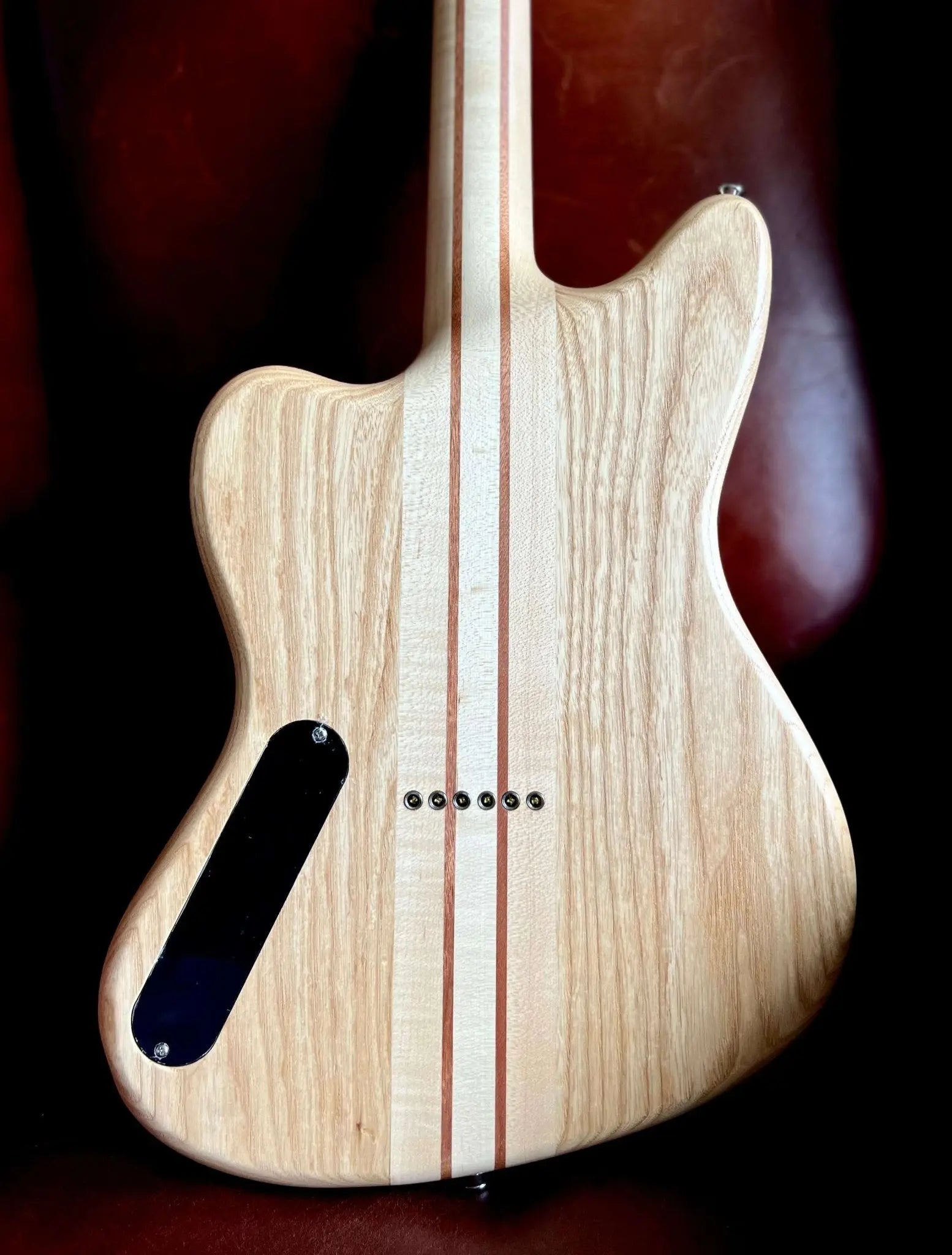 Vintage REVO Series 'Integra' Electric Guitar ~ Satin Natural - Richards Guitars Of Stratford Upon Avon