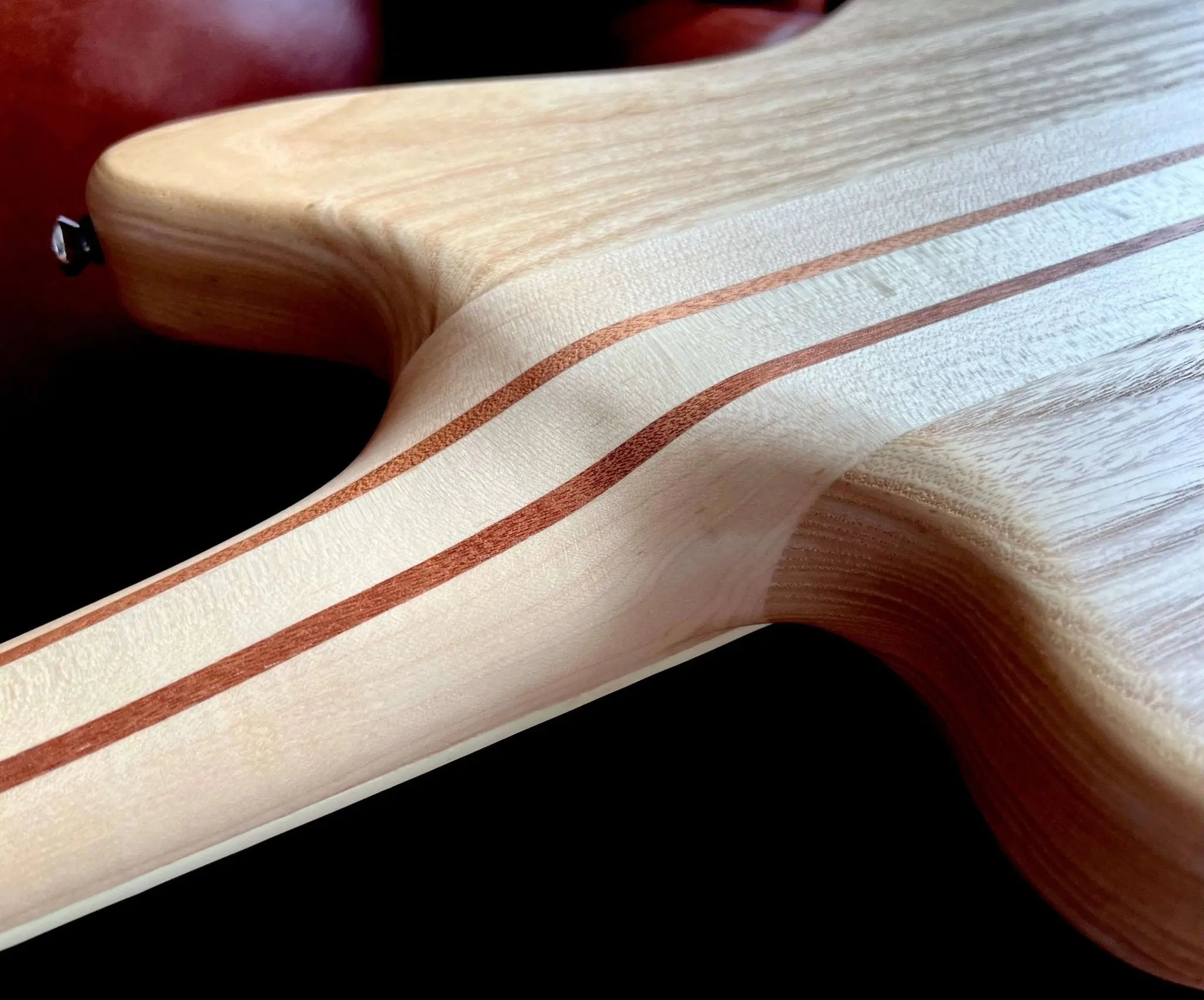 Vintage REVO Series 'Integra' Electric Guitar ~ Satin Natural - Richards Guitars Of Stratford Upon Avon