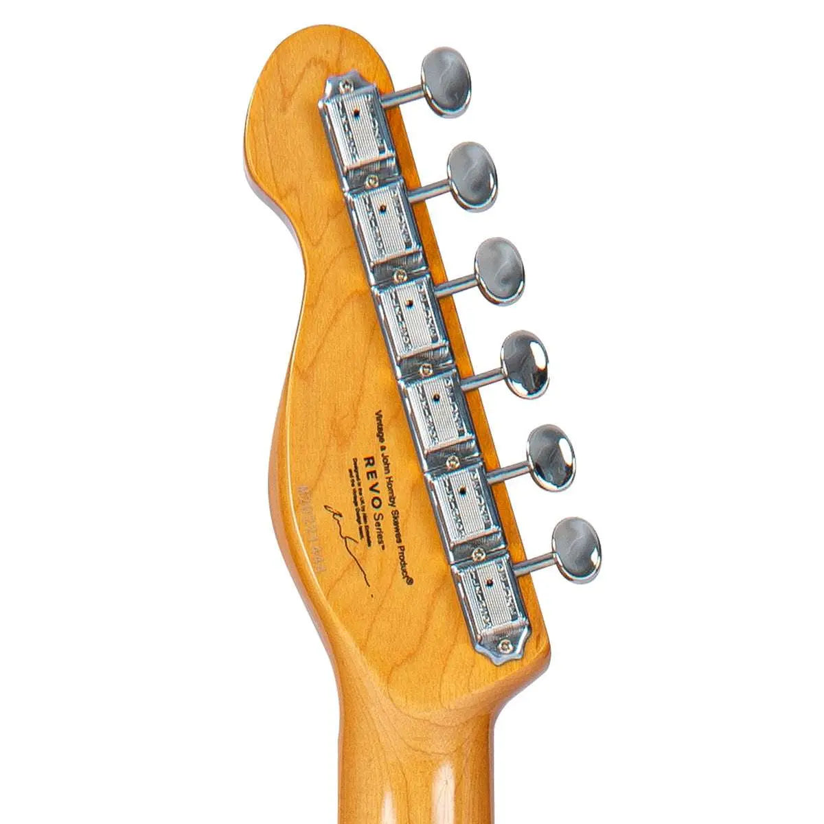 Vintage REVO Series Trio Electric Guitar ~ Arctic White - Richards Guitars Of Stratford Upon Avon