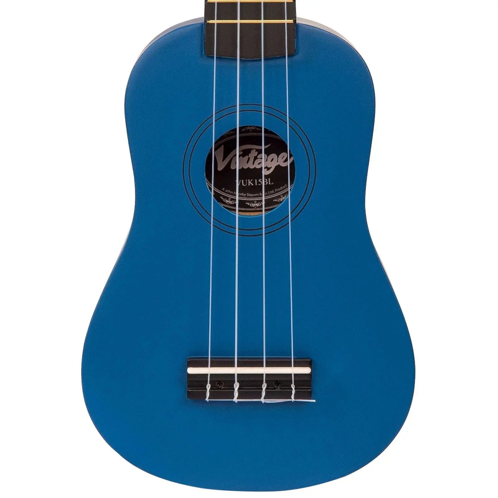 Vintage Soprano Ukulele ~ Satin Blue - Richards Guitars Of Stratford Upon Avon