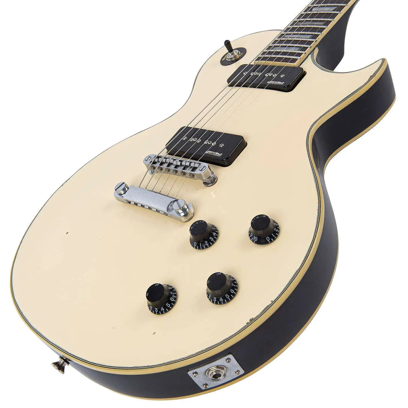 Vintage V100 ProShop Custom - Build ~ Light Ageing ~ Vintage White - Richards Guitars Of Stratford Upon Avon