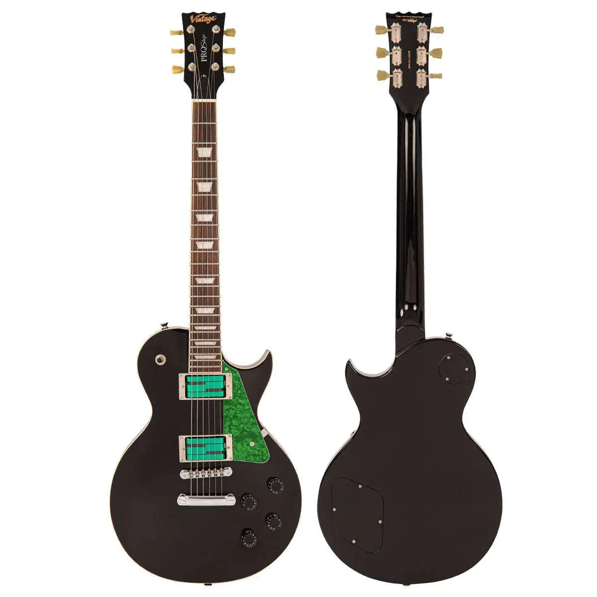 Vintage V100 ProShop Unique ~ Green Alumitone - Richards Guitars Of Stratford Upon Avon