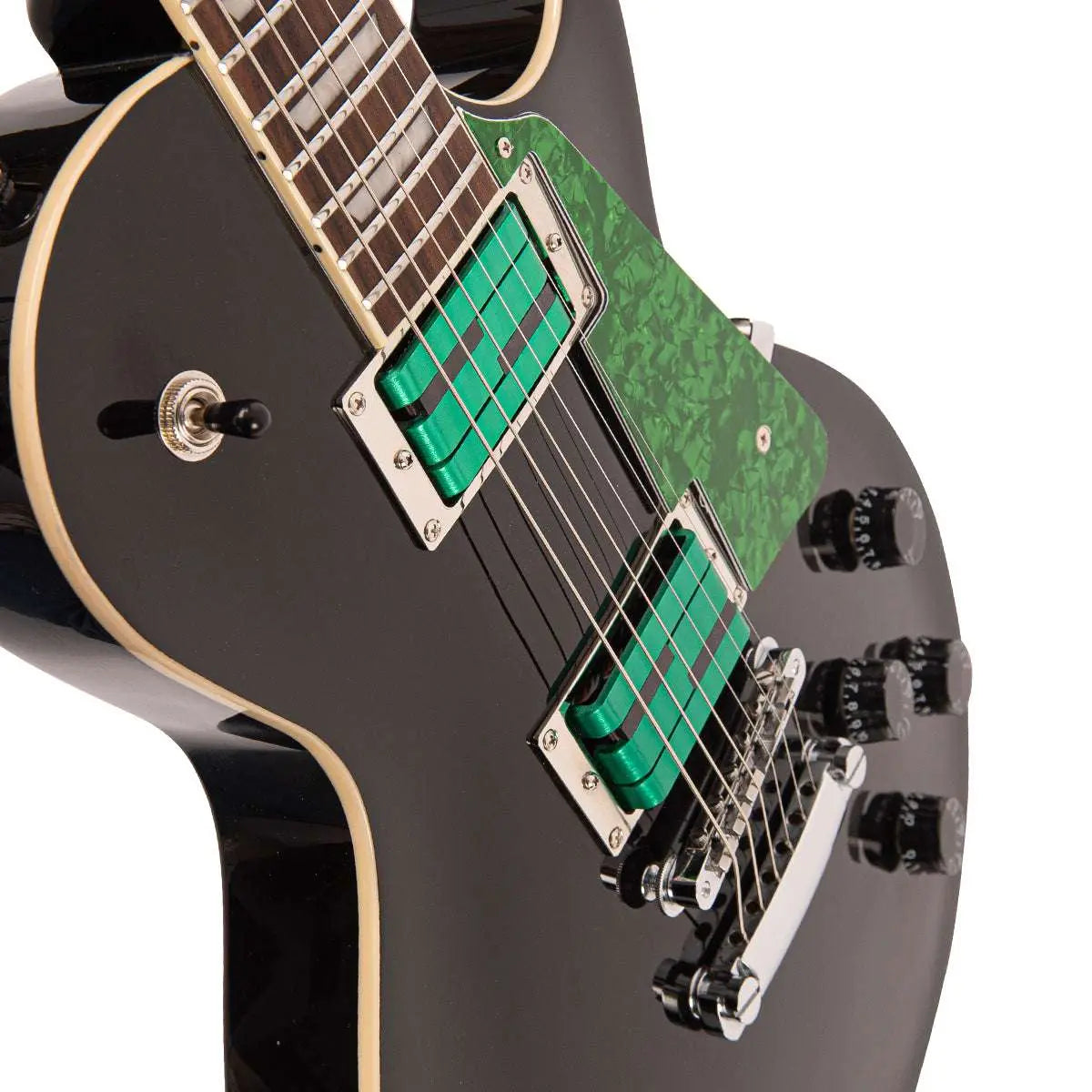 Vintage V100 ProShop Unique ~ Green Alumitone - Richards Guitars Of Stratford Upon Avon