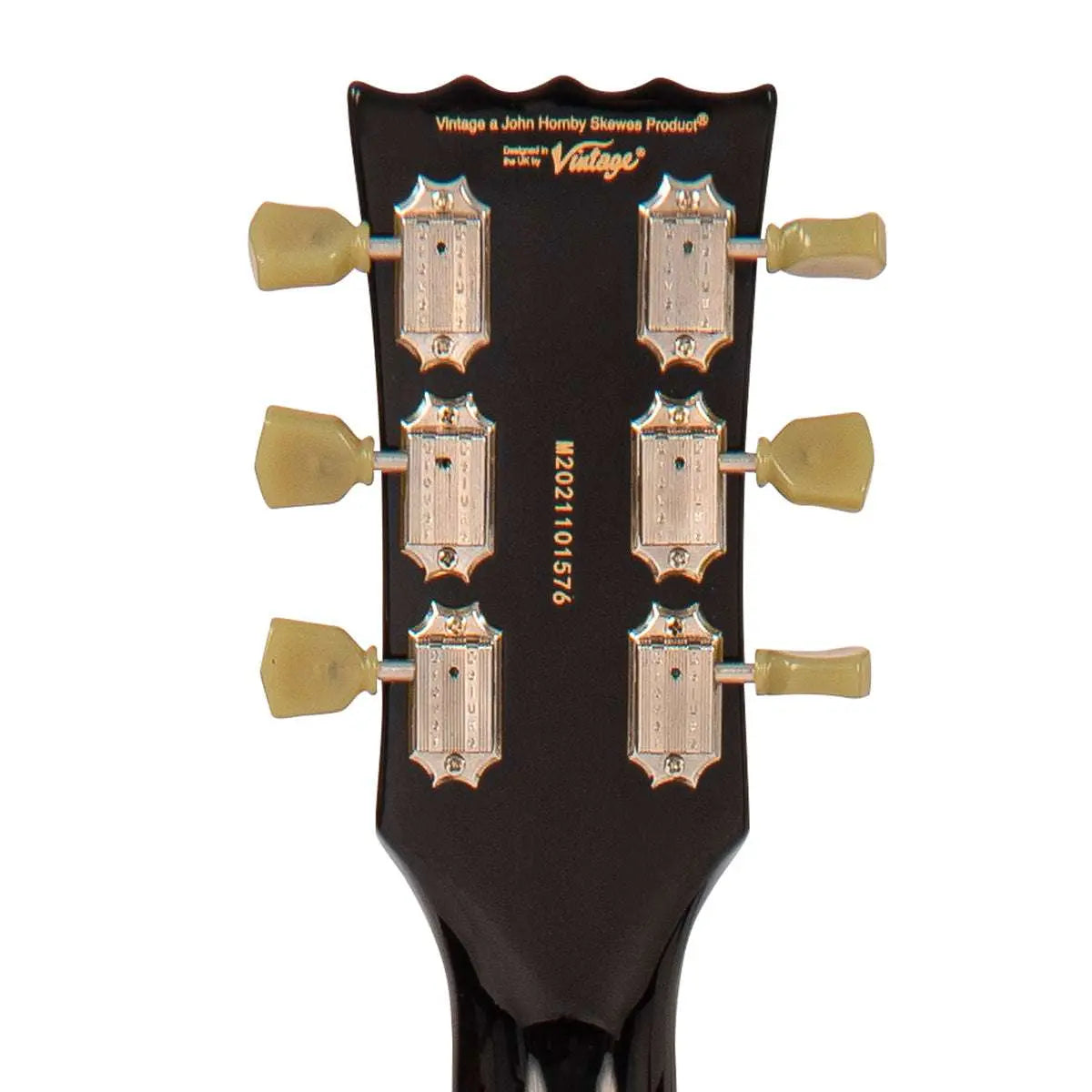 Vintage V100 ProShop Unique ~ Green Alumitone - Richards Guitars Of Stratford Upon Avon