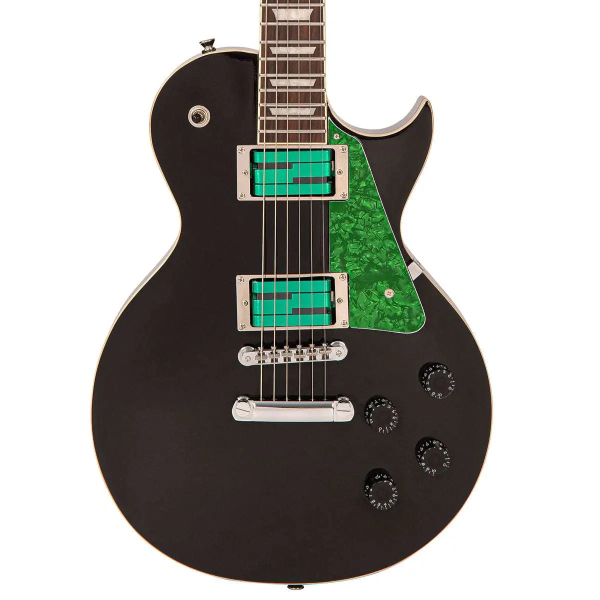 Vintage V100 ProShop Unique ~ Green Alumitone - Richards Guitars Of Stratford Upon Avon