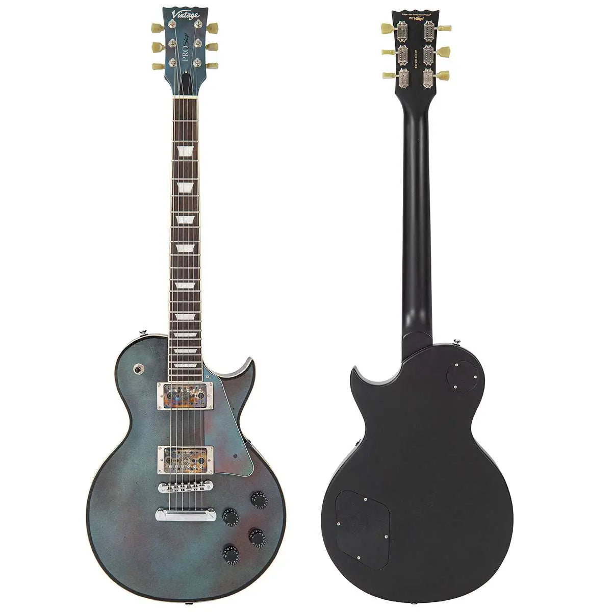 Vintage V100 ProShop Unique ~ 'Nebula' - Richards Guitars Of Stratford Upon Avon