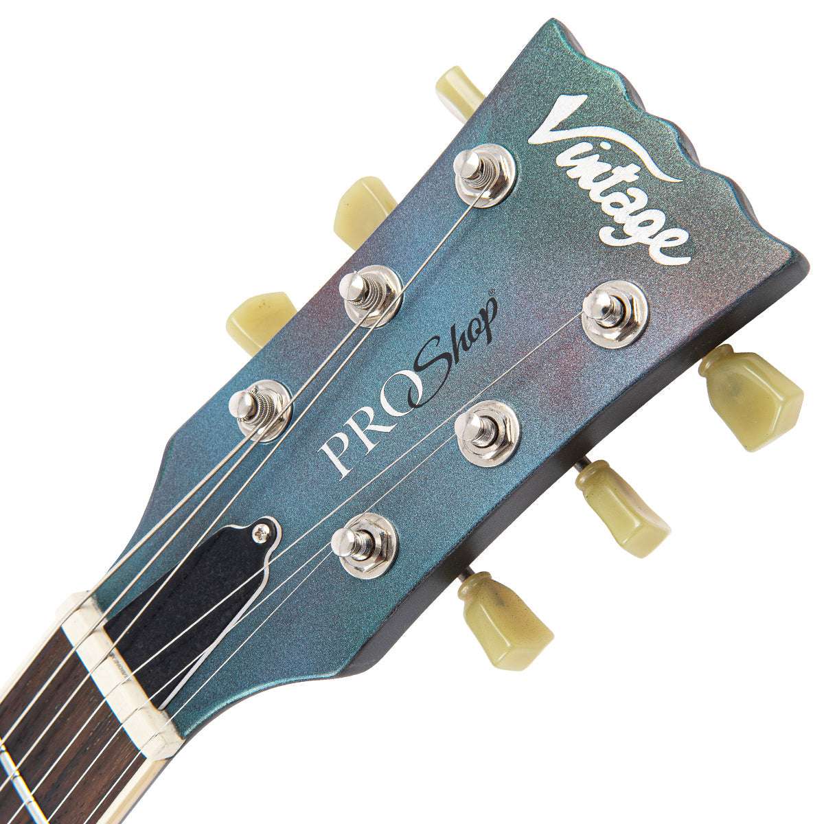 Vintage V100 ProShop Unique ~ 'Nebula' - Richards Guitars Of Stratford Upon Avon