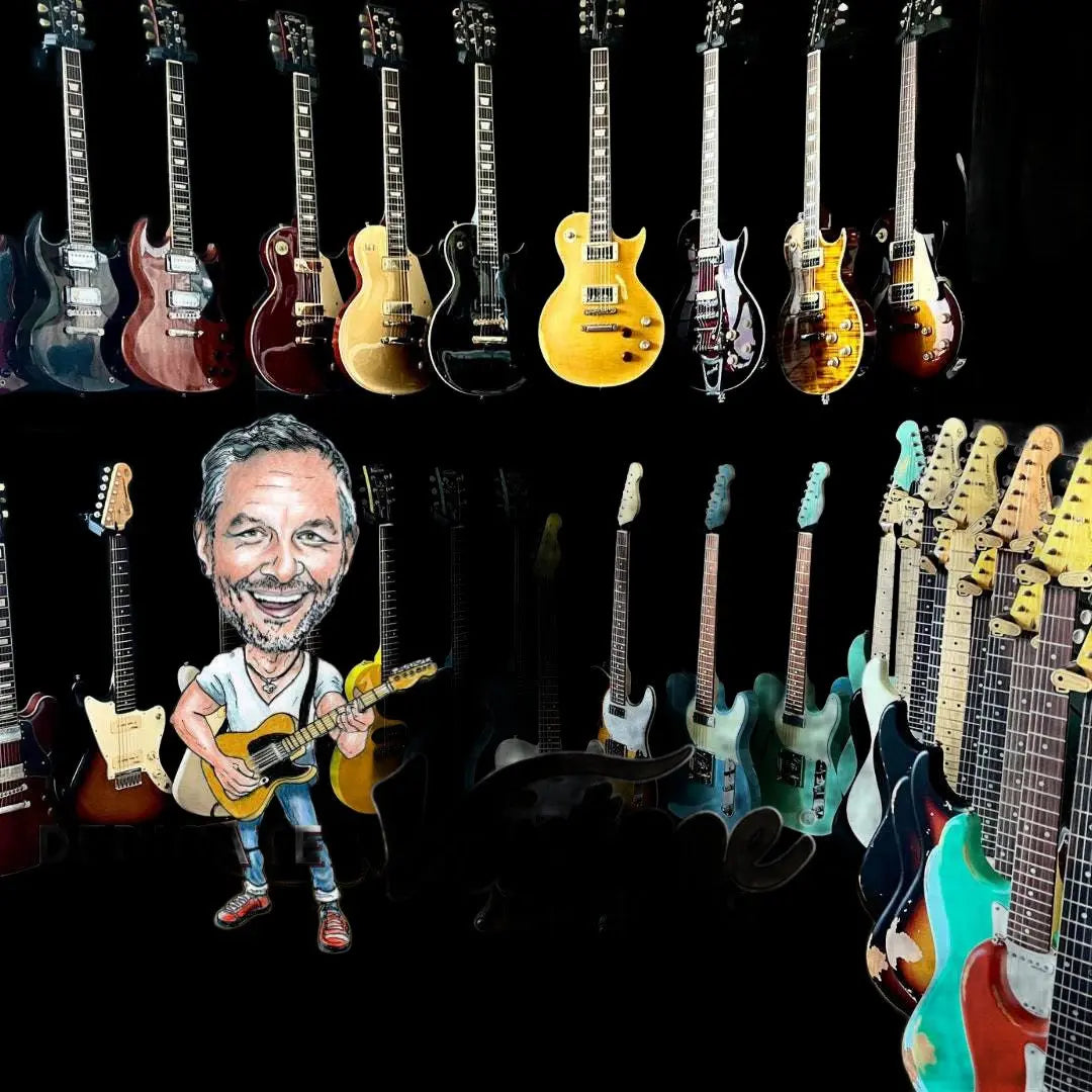 Vintage V100MU Electric Guitar Midge Ure - Richards Guitars Of Stratford Upon Avon