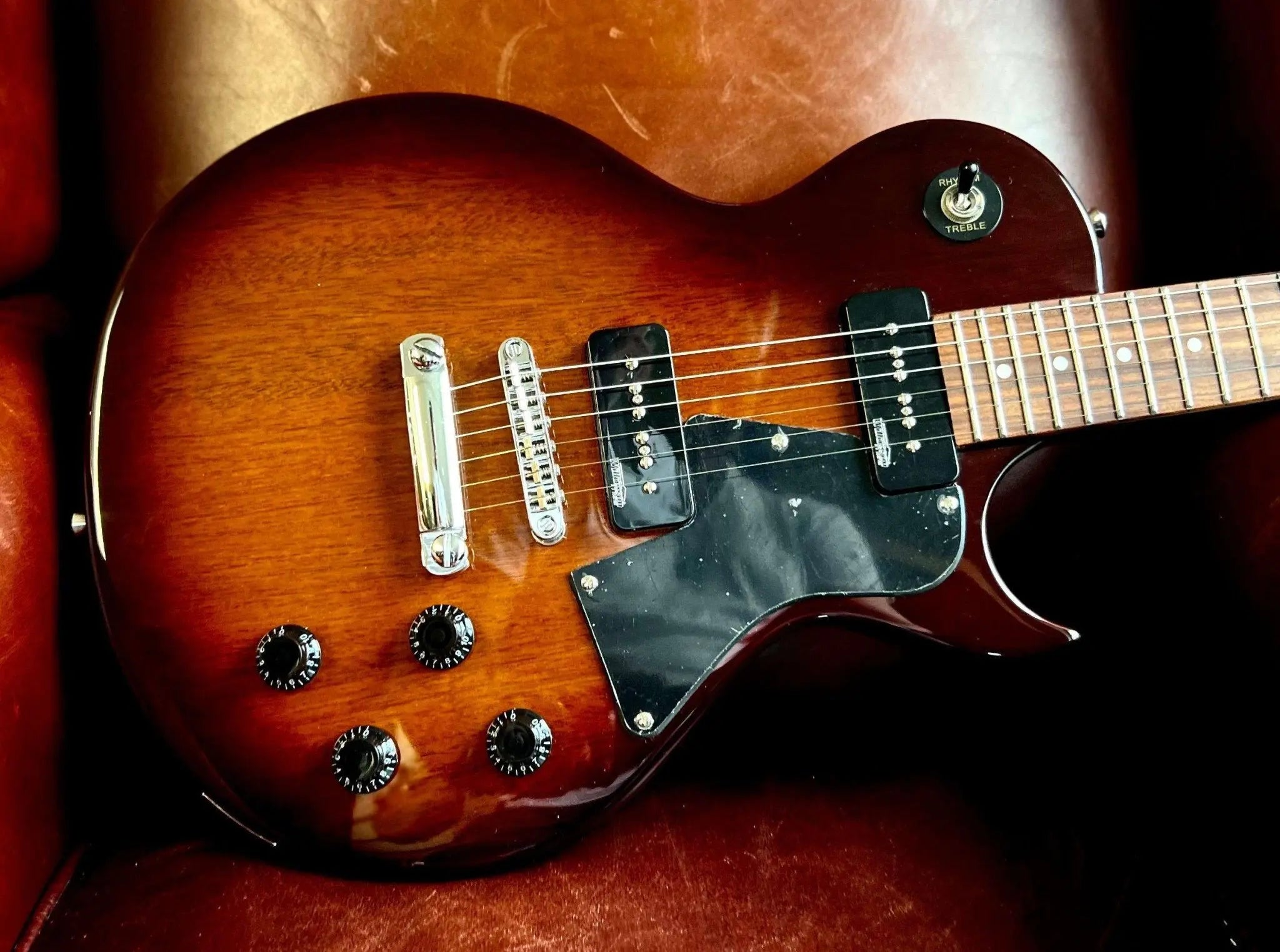 Vintage V100NBTSB Electric Guitar - Richards Guitars Of Stratford Upon Avon