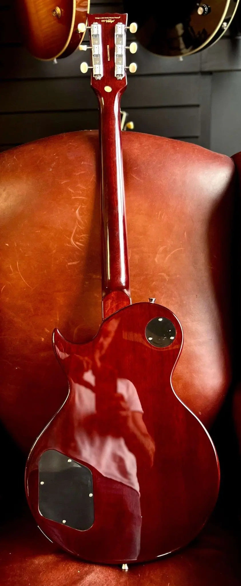 Vintage V100NBTSB Electric Guitar - Richards Guitars Of Stratford Upon Avon