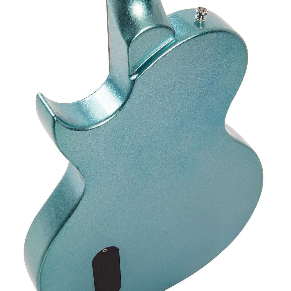 Vintage V120GHB ReIssued Electric Guitar ~ Gun Hill Blue - Richards Guitars Of Stratford Upon Avon