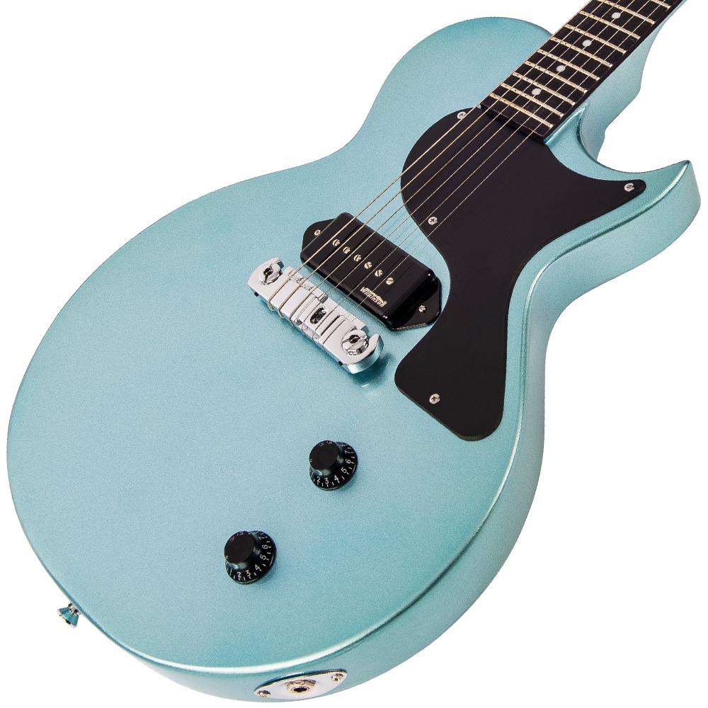 Vintage V120GHB ReIssued Electric Guitar ~ Gun Hill Blue - Richards Guitars Of Stratford Upon Avon