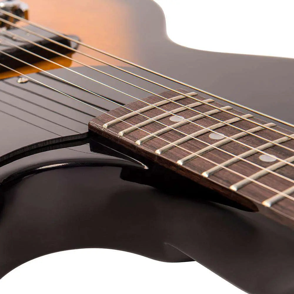 Vintage V120TB ReIssued Electric Guitar ~ Two Tone Sunburst - Richards Guitars Of Stratford Upon Avon