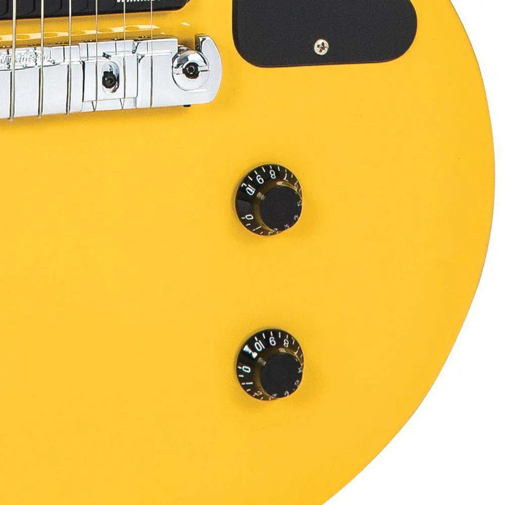 Vintage V120TVY ReIssued Electric Guitar ~ TV Yellow - Richards Guitars Of Stratford Upon Avon