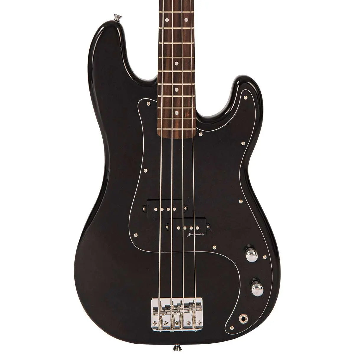 Vintage V40 Coaster Series Bass Guitar ~ Boulevard Black - Richards Guitars Of Stratford Upon Avon
