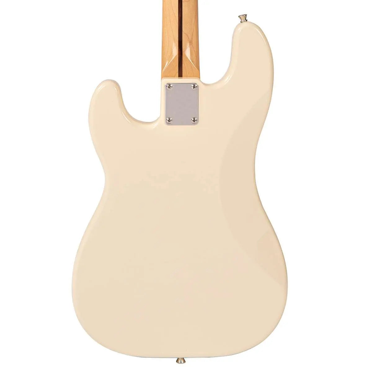 Vintage V42 ReIssued Bass Guitar ~ Vintage White - Richards Guitars Of Stratford Upon Avon