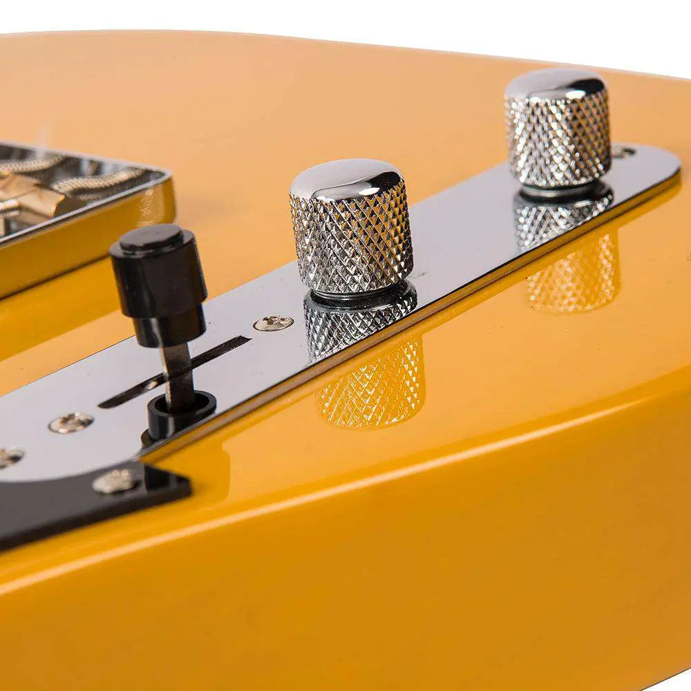 Vintage V52 ReIssued Electric Guitar ~ Left Hand Butterscotch - Richards Guitars Of Stratford Upon Avon