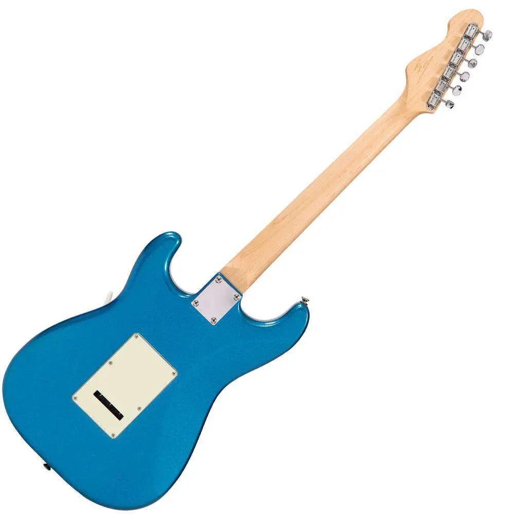 Vintage V6 ReIssued Electric Guitar ~ Candy Apple Blue - Richards Guitars Of Stratford Upon Avon