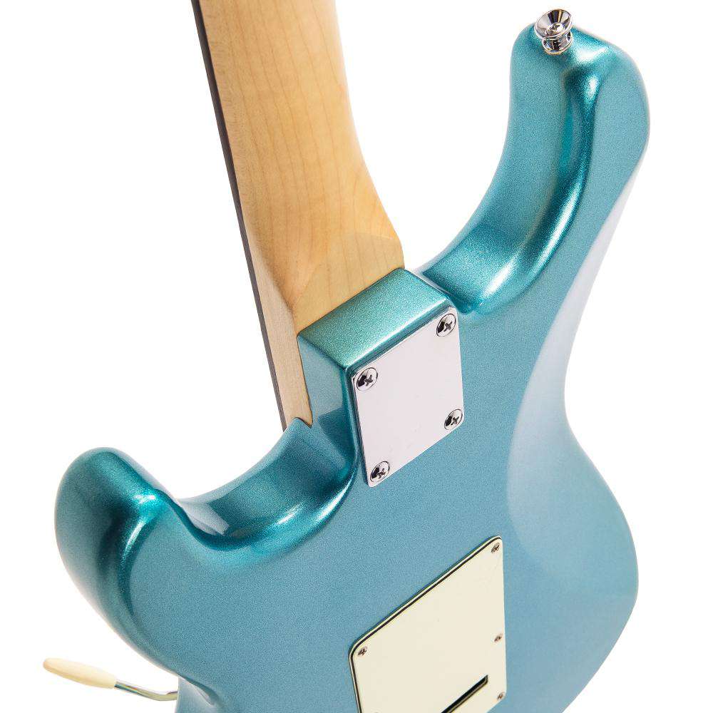 Vintage V6 ReIssued Electric Guitar ~ Candy Apple Blue - Richards Guitars Of Stratford Upon Avon